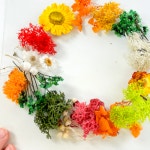 드라이플라워 액자 만들기 키트 모스 프리저브드 플라워 꽃 원목액자 중학생 어르신 : 달콩 마트