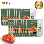 한울 청양 원조 맛김치 80g 꼬마김치 편의점 여행용 캠핑용 해외여행용 20개 : 헬시픽플러스