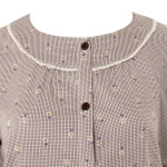 [현대백화점][비너스]부드러운 면 80수 주자 하운드투스 잔꽃 여성 원피스 잠옷 VGN4373 : 현대백화점