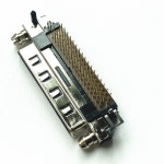SCSI VHDCI68 VHDCI 68P V68 V.68 단일 레이어 암 어댑터 90 도 플매트 카펫 러그 인 커넥터 : 퍼펙트월드66