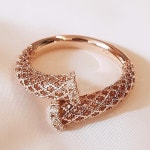 까나리큐빅 할로우반지(14k 3.6g GDR-J1725) : gemflower