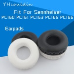 이어패드 교체용  YHcouldin-이어패드 주름 가죽 젠하이저 PC160 PC161 PC163 PC165 PC166 헤드폰 액세서리 : 365번지