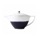 제스퍼 Conran 웨지우드 네이비 Fringe Large Tea주전자 G3410 : 조이홈즈