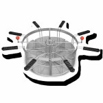 튀김 분활 건지기망 채방 우동 면 삶는 거름망 채반 : 마나상인