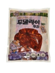 항아리반찬 양념 무말랭이 무침 식당 업소용 반찬 대용량 4kg x 4개 1박스 : 집사는외계인