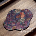 [다도 러너] 예향원 고급 견직 향운사 옥토끼 다석 티테이블 매트 E-9776 : 예향원