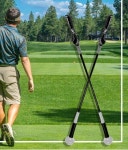 골프스윙연습기 실내 도구 교정기 비거리 가정용 연습채 똑딱이 자세 기구 스윙교정기 : 엔소엔
