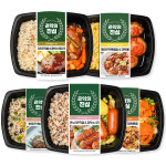 가치올림 곤약 저당 간편 아침 도시락 단백질 식단 5종 10팩 : 가치올림 다이어트