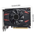 PCI-E2.016X 게이밍 그래픽 카드 냉각 선풍기 포함 HD VGA DVI DDR3 4GB 데스크탑 PC GT730 128 비트 : 퍼펙트월드66