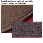 베란다카페트 계단카페트 복도카페트 실내계단카페트 조각카페트 접착 매트 개 패드 트레드 자체 카펫 미끄럼 실내 따뜻한 안전 음소거 바닥 방지... 