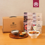 [한촌설렁탕] 상온간편식 실속 반반 선물세트 / 한우사골곰탕(500g) 육개장(500g) 각 3팩 : 한촌설렁탕 공식몰