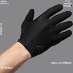 클라이밍장갑 운동장갑 헬스  핑거 사이클링 자전거 산악 충격 흡수 미끄럼 방지 MTB : orange126