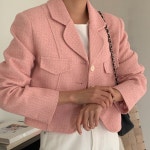 사라 트위드 자켓 3col(무료배송) : 파인제이