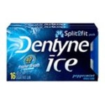 미국직구 Dentne Split2핏 페퍼민트 슈가 프리 껌 16 PC (18팩) : KAJ