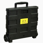 바퀴달린장바구니 시장바구니캐리어 마트카트 접이식손수레 쇼핑 : 오렌지레몬