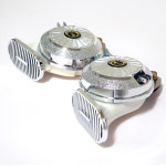 일등전자 12V 3기능 큐빅 슬림 전자혼 : 아인스오토