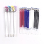 수성 초크펜 봉제 재단 원단 마킹펜 다림질 세탁으로 사라지는 쵸크펜 4개세트 : 뉴 데이즈