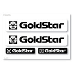 레트로 금성 로고 스티커SET GOLDSTAR : STEA DECALSHOP