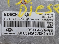i30 중고품 ECU (바로시동가능제품) 39110-2A405 / 391102A405 : 차차 모터스