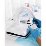 집진기 먼지 흡입기 석고 기공소 제거기 소형 탁상형 : 하이플랜1