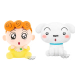 짱구는 못말려 반프레스토 SUPER 봉제인형 짱아&흰둥이 : 피규어팜