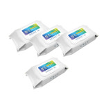 아르보 맑음 살균소독티슈 72매 4개 1세트 살균티슈 소독티슈 감염예방 장난감티슈 : 조앤지컴퍼니