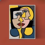피카소그림 명화따라그리기 유화색칠하기 유명화가그림 : Modern Mood
