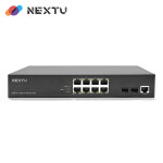INX_넥스트 8포트 기가 POE+매니지먼트 스위치 GbE 2SFP 130W XT1003069 : 주식회사 인스토어