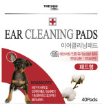 더독 이어클리닝 패드 애견귀세척패드 외이염예방 새척패드 : 드몽드펫샵