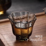 [다도 내열유리] 예향원 핸드메이드 도도시크 플라워 찻잔 2개세트 C-5339 : 예향원