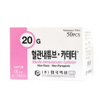 한국백신 정맥카테타 24G IV카테터 혈관내 튜브카테타 링겔주사바늘 : 의료기장터