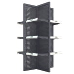 편의점 진열대 조립식 매점 약국 철제 4단 빵 : 부성상점