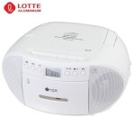 롯데 880 라디오 CD플레이어 씨디플레이어 MP3 카세트 WH : 쎌마루