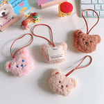 뽀글이 곰얼굴 네임택(3종)/러기지택 캐리어 여행 유치원 어린이집 가방참장식 : 올패턴