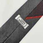 명품 versace 베르사체 넥타이 - 9.2cm 차콜 컬러 메두사 로고 : 2sell