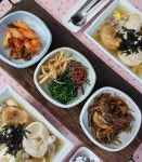 완만한  사각찬기  중 반찬그릇 : 예나도예공방