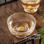[다도 다기 보이차] 예향원 핸드메이드 골든 플라워 글라스 찻잔 3종 C-5340 : 예향원