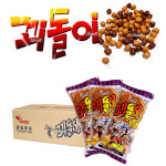 꾀돌이 1박스 60개 25g 과자 스낵 주전부리 여행 캠핑 학교 학원 사무실 탕비실 간식 추억의과자 레트로 : 제이제이몰JJ