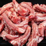 한돈 돼지등갈비 국내산 등갈비 1.2kg : 바우축산