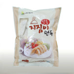 나래 산동지짐이만두1.5kg 떡볶이 쫄면과 함께 먹는 납작만두 : 알래스카푸드