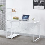 고등학생 철제 책상 브랜디홈 일자형 책상 베이직 화이트 1200 : 브랜디홈