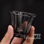 [다도 내열유리] 예향원 핸드메이드 도도시크 플라워 찻잔 2개세트 C-5339 : 예향원