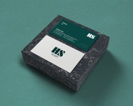 진한그린톤과 화이트로 상호를 형상화하여 디자인 개인 기업 회사 프리랜서명함 : 퍼펙트명함