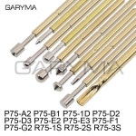 P75-A2 P75-B1 R75 1S 2S 3S 스프링 테스트 프로브 포고 핀 리셉터클 100개 : 브리즈 컴퍼니