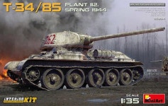 미니아트 밀리터리 35294 1/35 T-34/85 Plant 112 Spring 1944 w/Full Interior : Neighbor Hobby