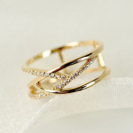 14K 18K 미스반지 베라 : 어썸로즈주얼리