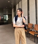 [무배] 꽈배기니트 반팔 가을 라운드 니트 : 디올레