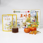참샘골 맷돌호박 호박즙 100ml (30포) 늙은호박 선물 : 마켓베이