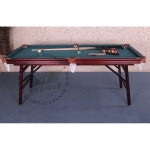 실내 소형 당대 포켓볼대 가정용 중형 블랙 라지 : 니니풀씨