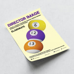 당구공 알록달록 인테리어 아트포스터 액자 : 드롭더펜